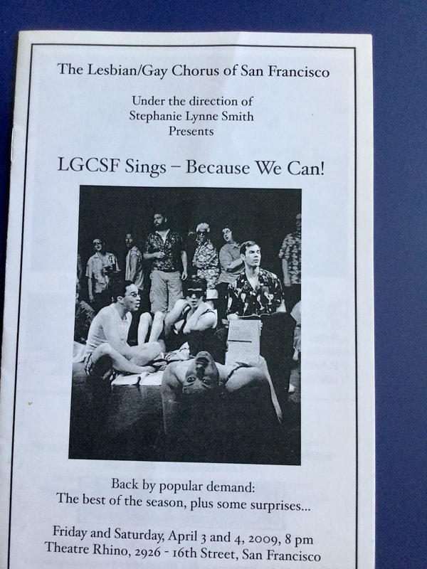 LGCSF Sings - Because We Can program