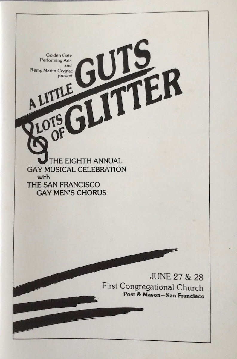 Gay Musical Celebration 1986