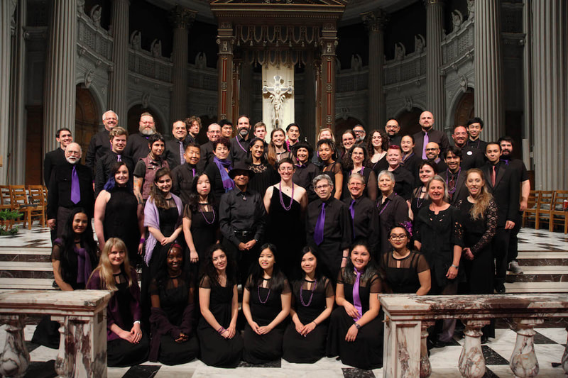 Combined choirs group photo