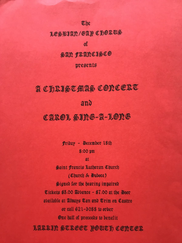 Christmas concert flier