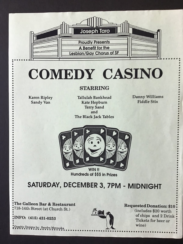 Comedy Casino flyer