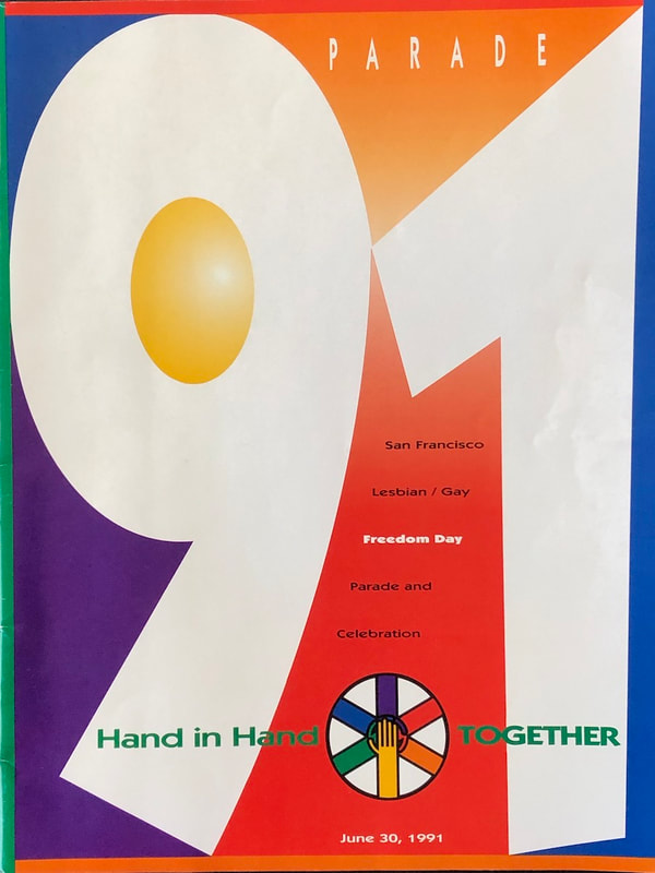 1991 Pride Parade program cover