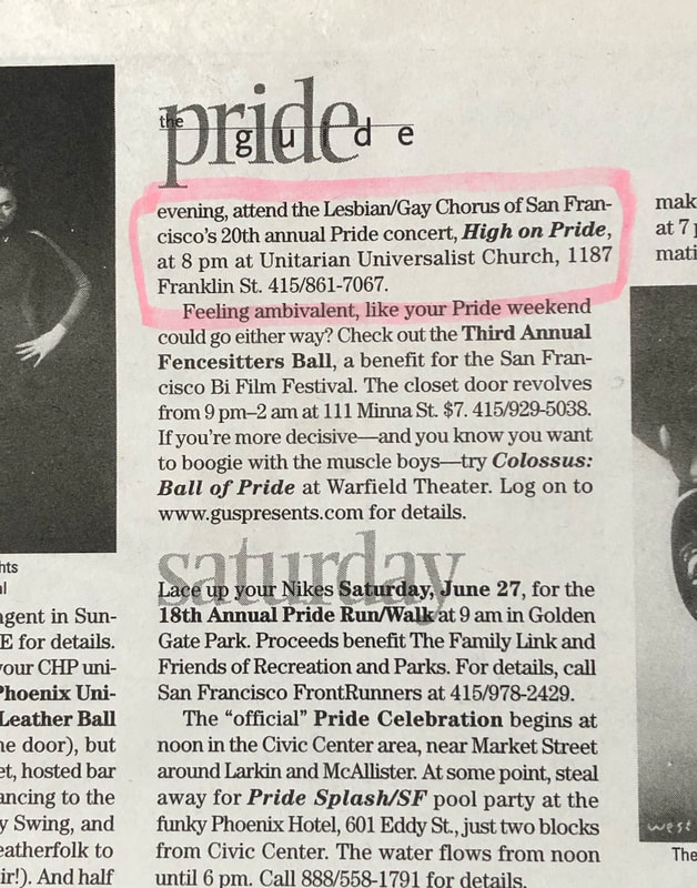 Pride concert announcement